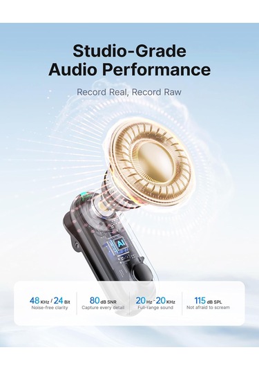 Boya Magic-03 Usb-c Ve 3.5mm Trs Girişli Gürültü Engelleyicili 4 İn 1 Yaka Mikrofonu