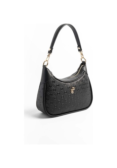 Silver Polo Kadın Omuz Çanta 1180 Siyah - Çok Renkli