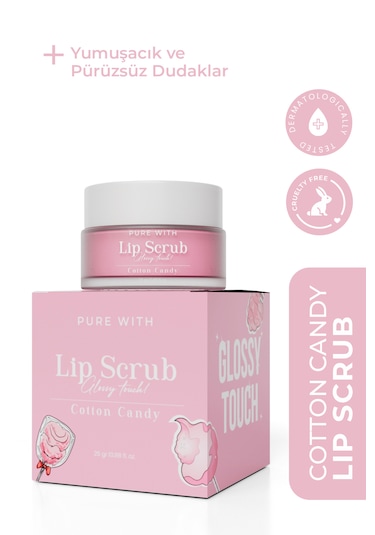 Glossy Touch Dudak Peelingi Cotton Candy