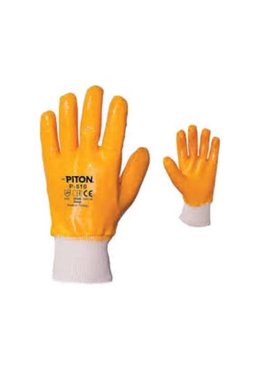 Piton P510 Sarı Nitril Eldiven