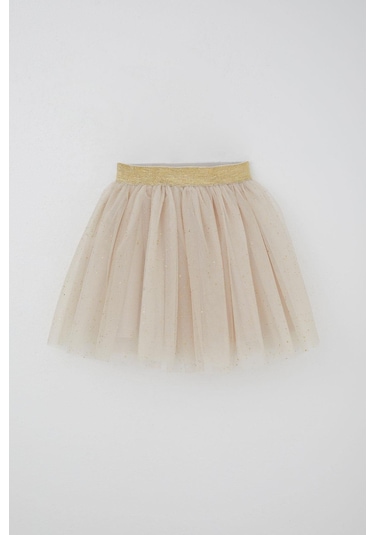 Datagridviewtextboxcolumn Name Marka, Index 5 Kız Çocuk Tütü Etek Sim Detaylı 5-10 Yaş, Bej Bej