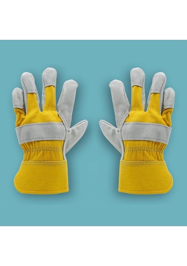 Trendooze Suntek Durian Eldiveni, Diken Dayanıklı Sarı Eldiven