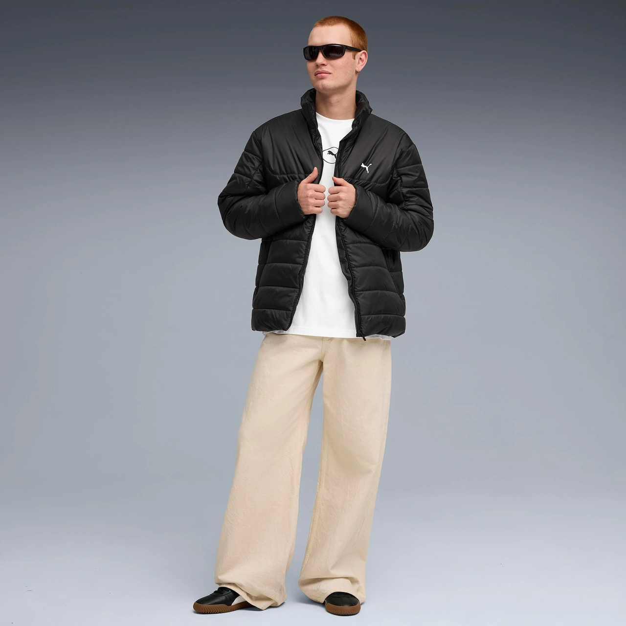 Puma Ess Padded Erkek Siyah Ceket 685210 Siyah