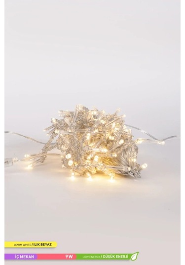 ACK 192 LED li Süsleme Işığı Saçak 3000K Gün Işığı 9W 2m