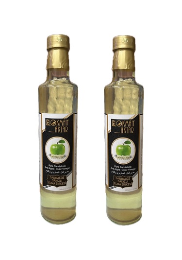 Lokman Aktar Sandaloz Sakızlı Elma Sirkesi 2 x 500 ML