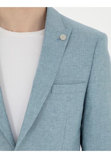 Pierre Cardin Erkek Açık Mavi Ceket 50285244-vr003