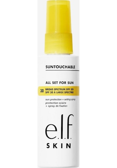 E.l.f. All Set For Sun Lsf 30 Sabitleme Spreyi, 45 G Makyaj Bazları