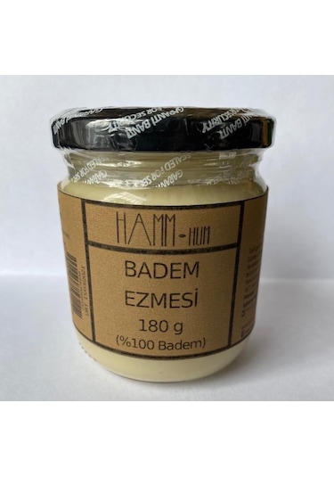 Hamm-Hum Sade Badem Ezmesi 180 G
