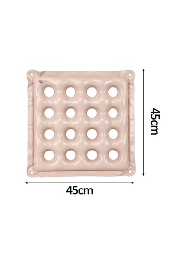 Didadodo Yatak Yarası Suntek Şişme Minderleri Koltuk Karşıtı Bej Bej Hg Bej