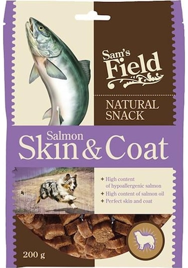 Sam's Field Skin & Coat Somonlu Köpek Ödülü 200 G