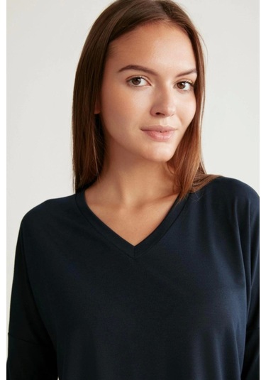 Pijama Takım Kadın 323 Lacivert