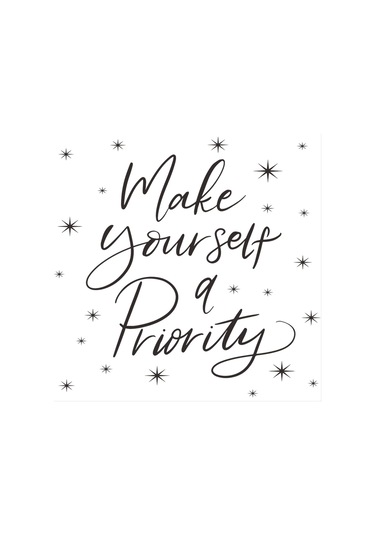 İngilizce Önceliğiniz Olsun Yatak Odası Ev Dekorasyonu Pvc Duvar Sticker Kendinden Yapışkanlı 32 39cm Şeffaf