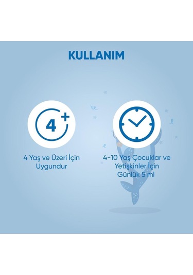 Voop Omega 3 Balık Yağı Şurup Portakal Aromalı 150   ML