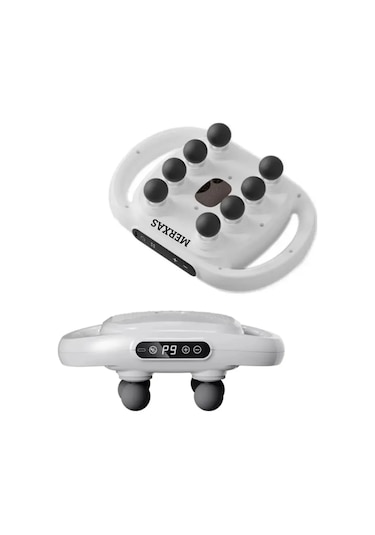 8 Başlıklı Şarjlı Isıtmalı Masaj Aleti 5332 Çok Renkli