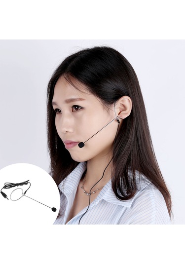 Maiyame Kablosuz Kulaklıklı Mini Yönlü Mikrofon - Sahne Ve Konuşmalar İçin