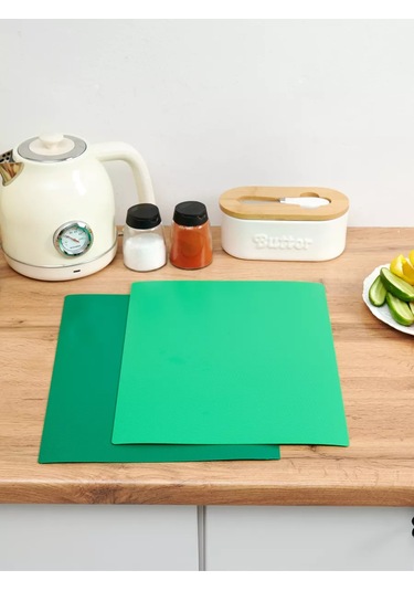 Ikea Mutfak İçin Esnek Kesme Tahtası Seti 140945124 Yeşil