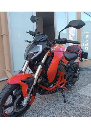 Benelli 125s Ön Koruma Demiri Kırmızı Motosiklet Ön Koruma