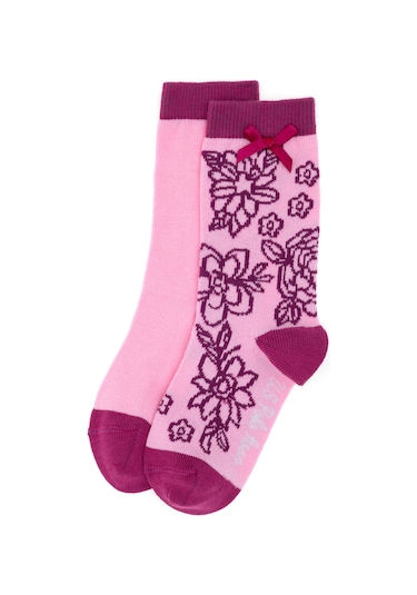 U.s. Polo Assn. Kız Çocuk Pembe Çorap Soket 50298750-vr041 Pembe