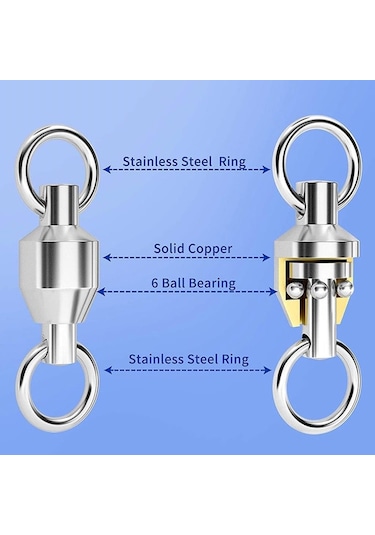 MSO Olta Balıkçılık VIP Kalite Paslanmaz Çelik Bilyalı Fırdöndü