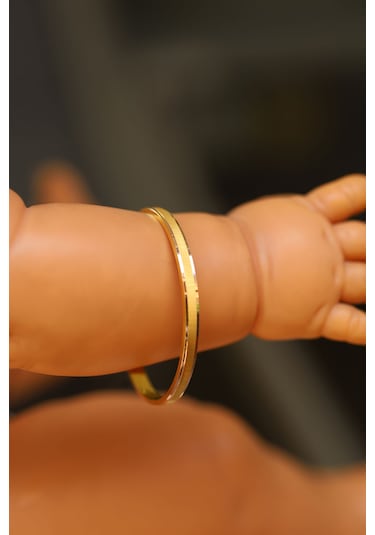 Yenigün Kuyumculuk Yatırımlık Bebek Altın Bilezik Model 1