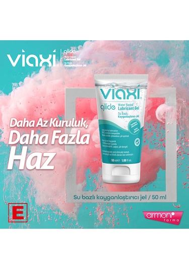 Viaxi Glide Su Bazlı Kayganlaştırıcı Jel 50 ML
