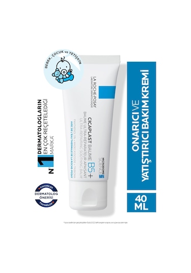 La Roche Posay Cicaplast Baume B5 Onarıcı Bakım Kremi 40 ML