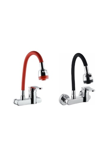 2'li Duvardan Döner Borulu Aç Kapa Mutfak Eviye Evye Aplike Batar