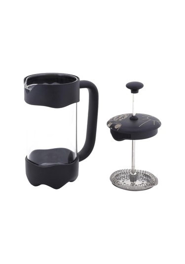 Any Morning Fy92 Kahve Ve Bitki Çayı İçin french Press 350 ML Siyah