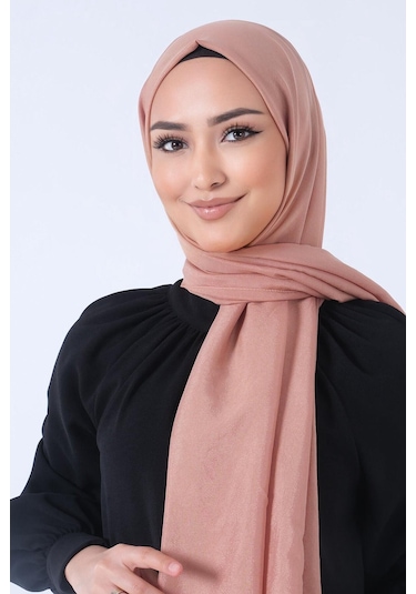 Harem Scarf Brisa Vual Şal - Gül - Gül