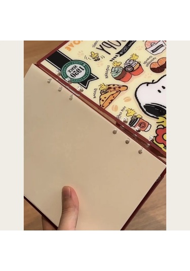 Snoopy Sallamak Akrilik Dizüstü Çıkarılabilir Karikatür Faiz Diy