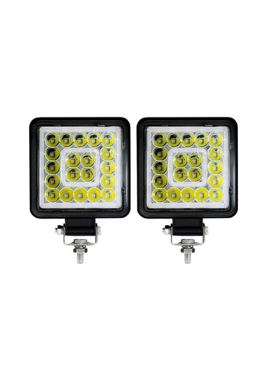 Pazly Siyah 2'li 4 Inç Led Çalışma Işığı Çubukları 160w 16000lm Model K22259b-1