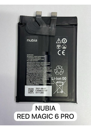 Zte Nubia Red Magic 6 Pro Batarya Pil