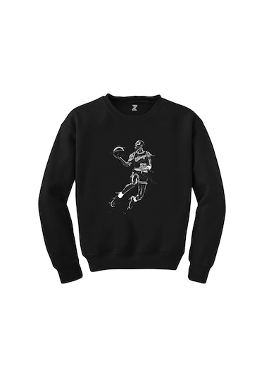 Zepplin Giyim Black Siyah Sweatshirt Siyah