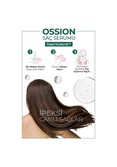 Morfose Ossion Shine Effect Saç Serumu 100 ML