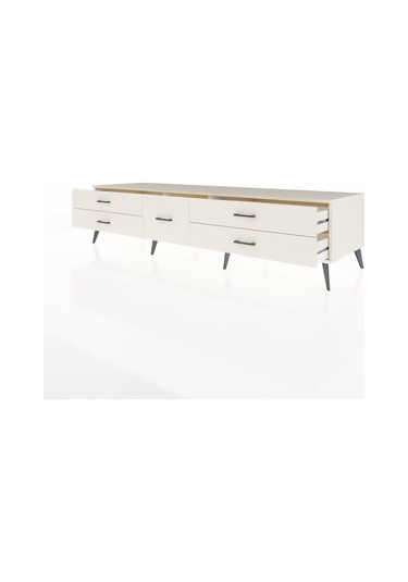 Kronos Tv Ünitesi 5 Çekmeceli 220x59x51 Aytaşı-aytaşı Aytası/aytası - Aytası