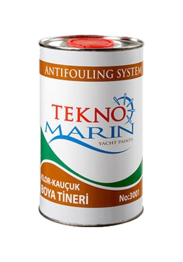 Teknomarin Klor Kauçuklu Tiner 1 Kg.