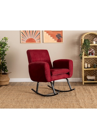 Pafu Kono Tv / Dinlenme / Baba / Emzirme Koltuğu Sallanan Sandalye - Bordo