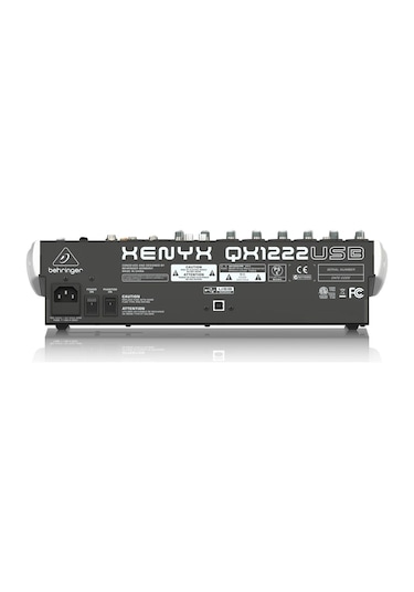 Behringer Qx1222Usb Premium 16 Girişli 2/2 Bus Mixer Fx
