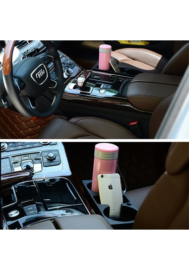 Araç Içi Koltuk Yanı Bardak Tutucu Telefon Tutucu Konsol