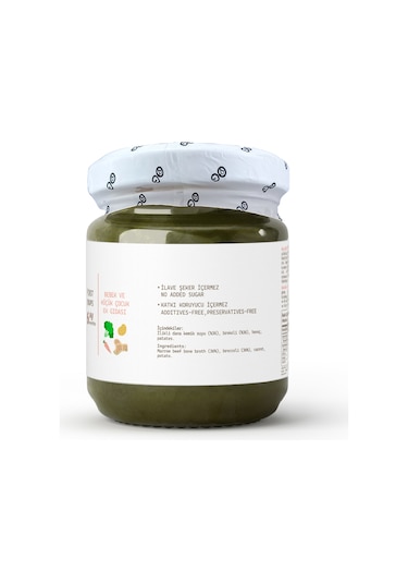 Kemik Sulu Brokoli Çorbası 200g +6 Ay