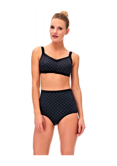 sunsurf bikini takımı yüksek bel Siyah
