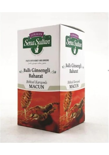 Lokman Sena Sultan Ballı Ginsengli Baharat Bitkisel Karışımlı Macun 420 G