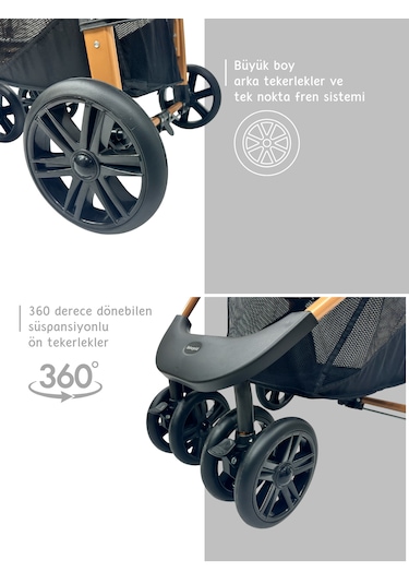 Travel Sistem Bebek Arabası Pusetli