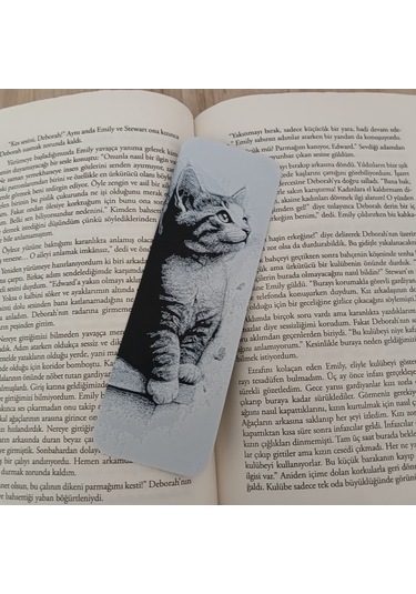 Kitap Ayracı - Kedi