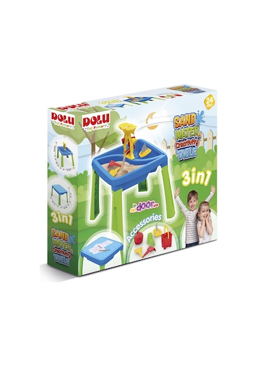 Dolu Oyuncak Su-Kum Yaratıcılık Masası 3077