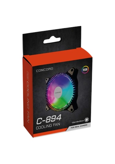 Concord C-894 RGB 12 CM Fan