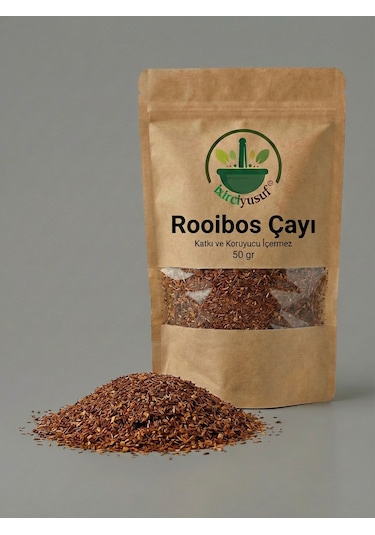 Rooibos Çayı Kırmızı Çay - Rooibos Tea Red Rooibos Aspalathus Linearis Doğal Kurutulmuş 50 G
