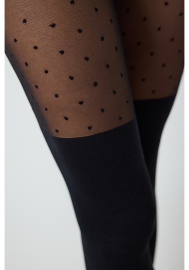 Penti Doty Boot Siyah Külotlu Çorap Siyah Siyah