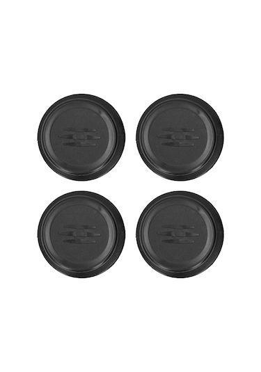 Konesam Kapak Kapağı Parçası - Fenolik Plastik - Isı Direnci - 6mm Montaj Delikli - 4 Adet Beyaz Somun Yok Diğer