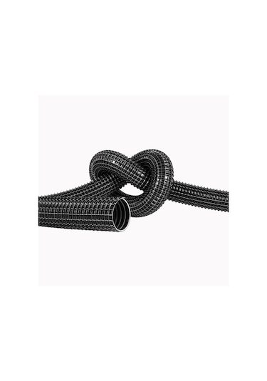 Srfn Ticaret 1.7 Metre 32 Mm Çaplı Ev-ofis-endüstriyel Ve Ticari Süpürgeler Için Çelik Telli Hortum-siyah
